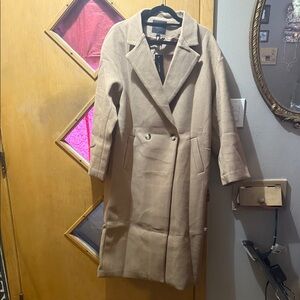 Elegant Tan Women's Coat